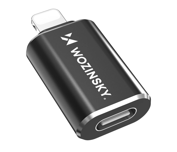 Wozinsky AdapterLightning USB-C czarny WALC-01 - 1487911 - zdjęcie